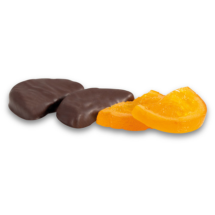 DARK CHOCOLATE WITH SLICE OF ORANGE 2KG