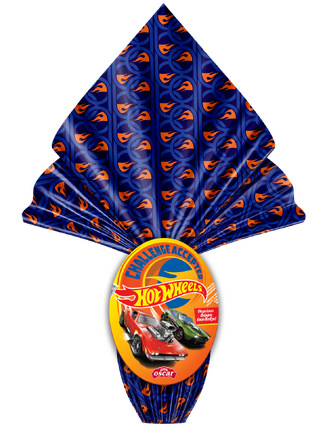 Milk Chocolate Egg HOT WHEELS 80g with Surprise Gift