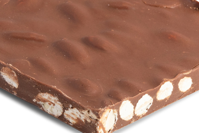 Handmade Milk Chocolate Bar with Almond 1KG